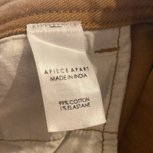 Apiece Apart Merida High Rise Flare Crop Jeans - Picture 11 of 11